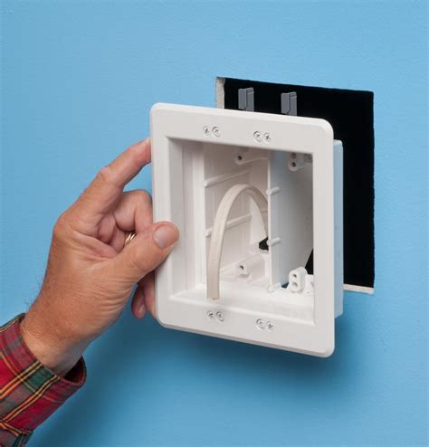 recessed tv receptacle box